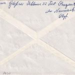 BRD - Sengenthal ü. Neumarkt (Oberpf) Landpost-Ra2 Brief n. München 1962