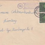 BRD - (13a) Rimbach ü. Cham Landpost-Ra2 Brief n. Nürnberg 1961