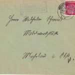 DR - Attelsdorf ü. Höchstadt a.d. Aisch Landpost-Ra2 Brief n. München 1937