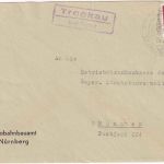 BRD - Trockau ü. Pegnitz Landpost-Ra2 Brief n. München 1962