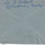 BRD - (13a) Flachbach ü. Bamberg 2 Landpost-Ra2 Brief n. München 1962