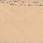 DR - Sickershäuserwegsiedlung ü. Kitzingen Landpost-Ra2 Brief n. München 1937