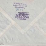 BRD - 8731 Langendorf Landpost-Ra1 Brief Bad Kissingen - München 1962