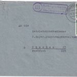 BRD - (13b) Schretzheim ü. Dillingen (Donau) Landpost-Ra2 Brief n. München 1962