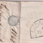 Bayern - 3 Kr. Wappen geschn. oMR 45 HKS Bergzabern 19/5 Brief n. Landau 1868