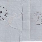 Bayern - 3 Kr. Wappen geschn. oMR 835 HKS Burgpreppach 5/6 Brief 1867