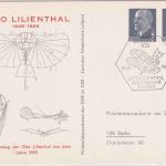 DDR - 5+5 Pfg. Privatganzsache Otto Lilienthal 1848/1896 SST Berlin 1971