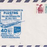 BRD - 30+40 Pfg. Privatganzsache Jabogeschw. 34 Flugtag Memmingerberg 1977