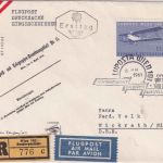Österreich - Wien Luposta 1961 Flugpost-R-Drucksache/FDC mit ESST