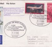 BRD - Lufthansa Erstflug Frankfurt Baghdad Verzögerungs-L5 Irak/Iran-Krieg 1985