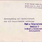 DDR - Kronfeld Gedenksegelflug Innsbruck Kufstein Zuleitungspost 1961