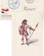 Schweiz - Erinnerungssegelflug Dornach/Solothurn 1963 Sonderkarte