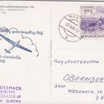 Österreich - Wolf Hirth Gedenk-Segelflug Oberndorf 1965 Zuleitung Österreich