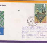 Virgin Islands - 75 C. Weltumsegelung/Sir F. Drake Luftpostbrief Road Town 1981