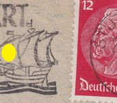 DR - Stuttgart "Die Stadt des Auslands-Deutschtums" (Segelschiff) Brief 1935