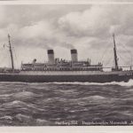 DR - Monte Rosa (1930) Passagierschiff Reederei Hamburg-Süd sw-AK ca. 1935