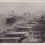 DR - Cap Arcona (1927) Passagierschiff Hamburg-Südamerika-Linie sw-AK 1933