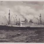 DR - Magdalena (1928) Passagierschiff Hamburg-Amerika-Linie sw-AK ca. 1935