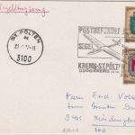 Österreich - Segelflugpost Krems - St. Pölten 1977 Karte n. Mönchengladbach