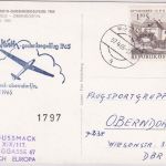 Österreich - Wolf Hirth Gedenk-Segelflug Oberndorf 1965 Zuleitung Österreich