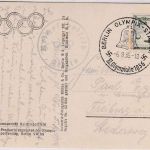 DR - Olympiade 1936 SST Berlin Olympia-Stadion AK Reichssportfeld gelaufen