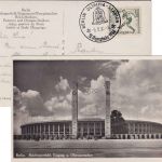 DR - Olympiade 1936 SST Berlin Olympia-Stadion AK Reichssportfeld gelaufen