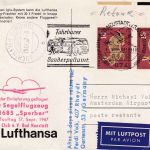 BRD - Bad Neustadt a/S. 1967 SST/Fahrbares Postamt Segelflugpost n. HOLLAND