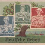 DR - Olympia-PWZ-Ausstellung Sonderkarte "Deutsche Arbeit" SST Dresden 1936