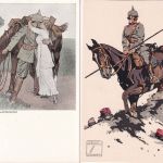 Bayern - München Wohlfahrts-Ausschuss 6 Postkarten m. Umschlag ca. 1915