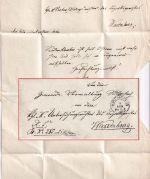 Bayern - Kirchseeon 5. AUG 71 (20b) K1 Dienstbrief n. Wasserburg - mit Inhalt