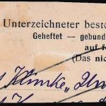 Bayern - Oberndorf T. Ebersberg Posthilfstellen-Ra3 Briefstück Bahnpost 1918