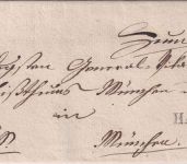 Bayern - Haag L1 Kirchendienstbrief nach München ca. 1820