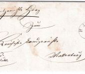 Bayern - Haag Fingerhut-K1 12/10 Dienstbrief n. Wasserburg 1839