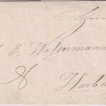 Bayern - Haag Fingerhut-K1 5/5 Portobtrief n. Harburg 1846