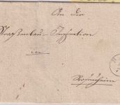 Bayern - Haag Fingerhut-K1 14/7 Francobrief n. München 1829 - Siegel !