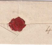 Bayern - Haag Fingerhut-K1 14/7 Francobrief n. München 1829 - Siegel !