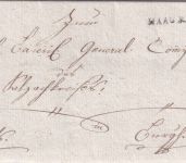 Bayern - Haag R4 L1 kgl. Dienstsache/Brief n. Burghausen 1809 - mit Inhalt !
