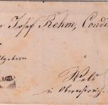 Bayern/Österreich - Postablage Gars L2 Brief 3 Kr. gez. n. Wels - ohne Inhalt