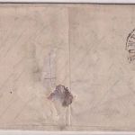 Bayern - 3 Kr. Wappen geschn. Brief oMR 325+Ra2 München 26. FEB 1869 n. Landshut