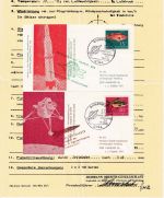BRD - Sahlenburg HOG Raketenversuche 13.+14. Versuchsreihe + Protokoll 1964