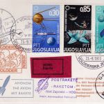 Jugoslawien - Postrakete Raketom RAK Zapresic HOG Expresskarte Voloder 1973