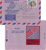 BRD - Bremen 1967 Raketenpost HOG-Versuchsreihe 3/67 Aerogramme n. München
