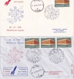 Jugoslawien - Primislje Slunj 1970 Raketenpost Karte+Brief (2 Belege)
