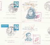 Berlin - 13x15 Pfg. Privatganzsache Hermann Oberth Gesellsch. - versch. SST 1962