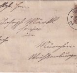 Bayern - 3 Pfg. Wappen Drucksache (Hochzeitseinladung) Gars a. Inn 15. NOV 08