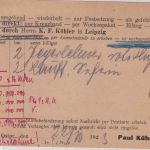 DR-Infla - 2 Mio./200 M. Ziffer Bücherzettel Lötzen - Berlin 22.10.23