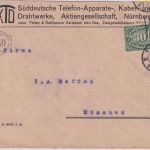 DR-Infla - 300 M. Queroval Brief Nürnberg 14.7.23 CUSTOS Portokontrolle