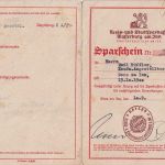 All.Bes. - Kreis- u. Stadtsparkasse Wasserburg a. Inn Sparschein Gars 10.9.48