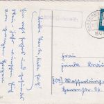 BRD - 8091 Unterreith Poststelle I Ra1 Karte Wasserburg 1963