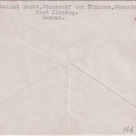 AM-Post - 8+4 Pfg. amerik. Druck Zensurbrief Gauting Berlin-Lichterfelde 13.1.46